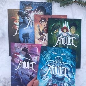 Amulet Graphic Novels Books 1-6